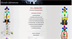 Desktop Screenshot of occult-advances.org